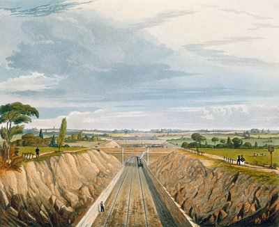 Near Liverpool, Looking Towards Manchester, Plate 11 from 